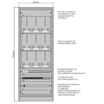 Etasjefordeler 9 målerplasser TN-S 400V
