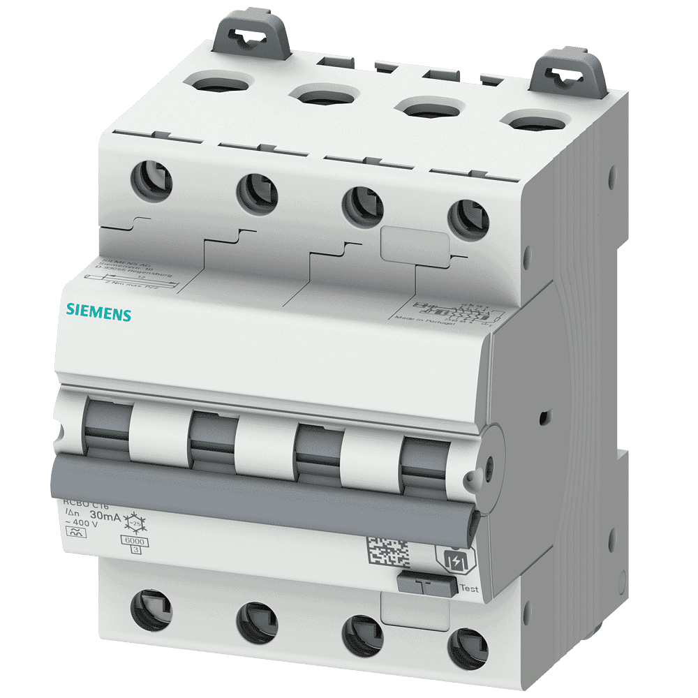 Siemens Jordfeilautomat 4P